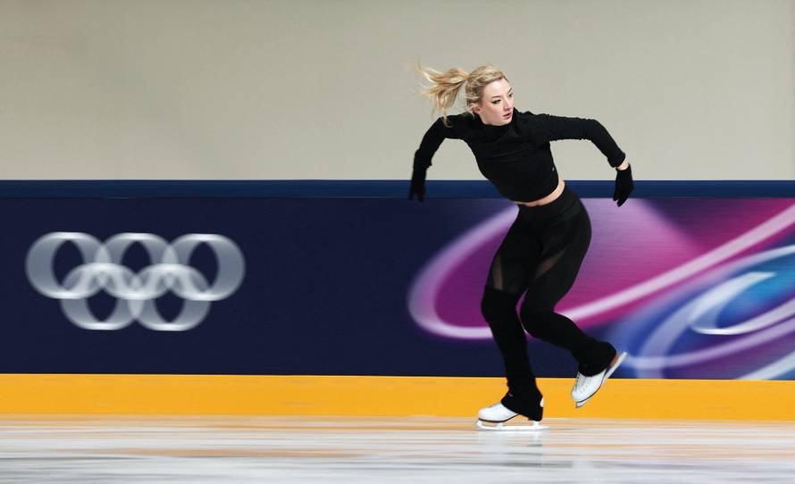 Figure Skating - Various Training Sessions