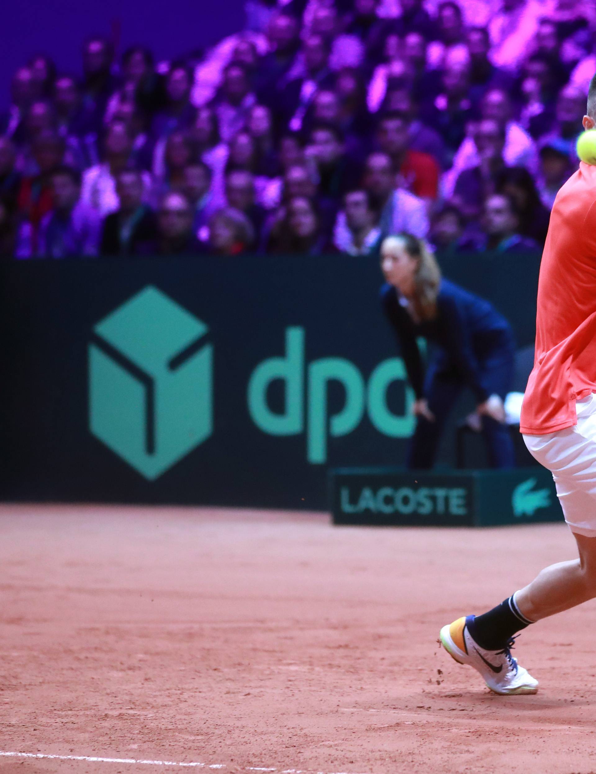 Lille: U 1. meÄu finala Davis Cupa sastali se Jeremy Chardy i Borna Coric