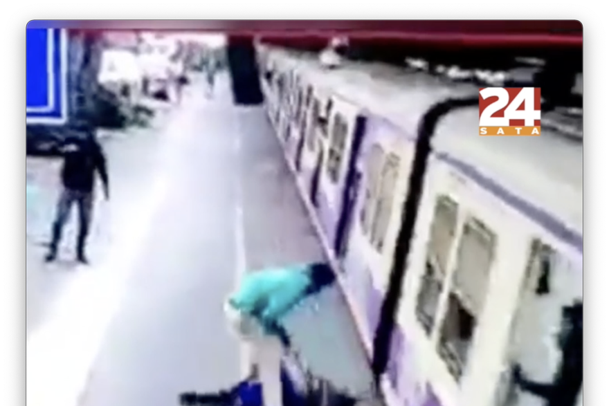 Dramatična snimka: Pao pod vlak, glavu mu spasila nevjerojatno brza reakcija zaštitara