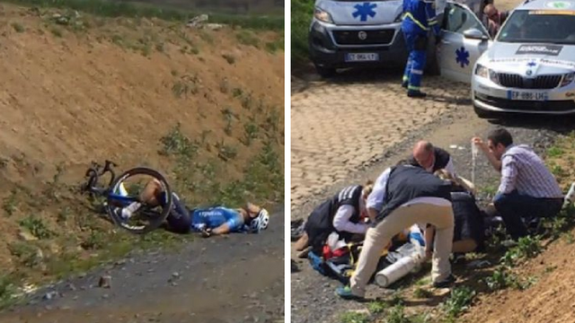 Belgijski biciklist spašen nakon umjetnog disanja usred utrke...
