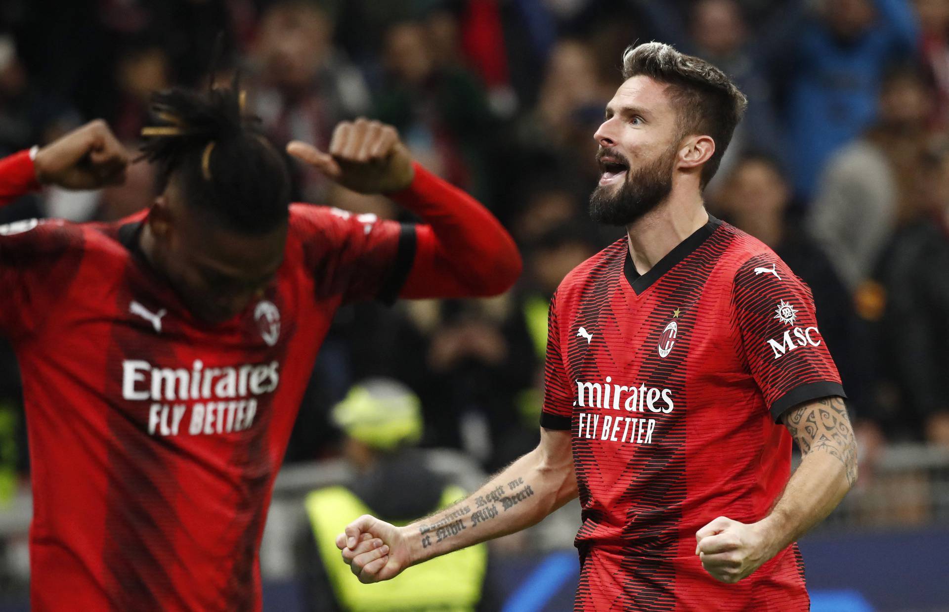 Champions League - Group F - AC Milan v Paris St Germain