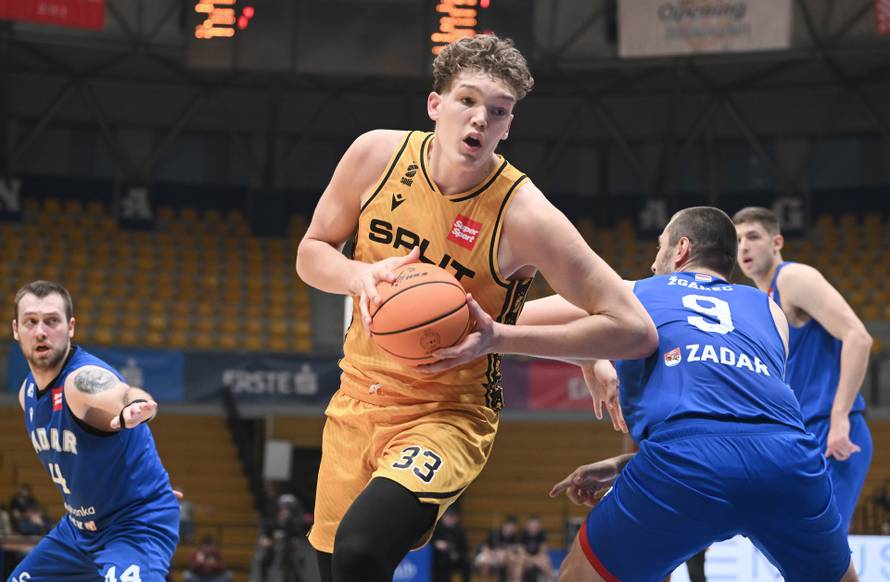 Zagreb: Finale SuperSport Kupa Kresimir Ćosić između Splita i Zadra