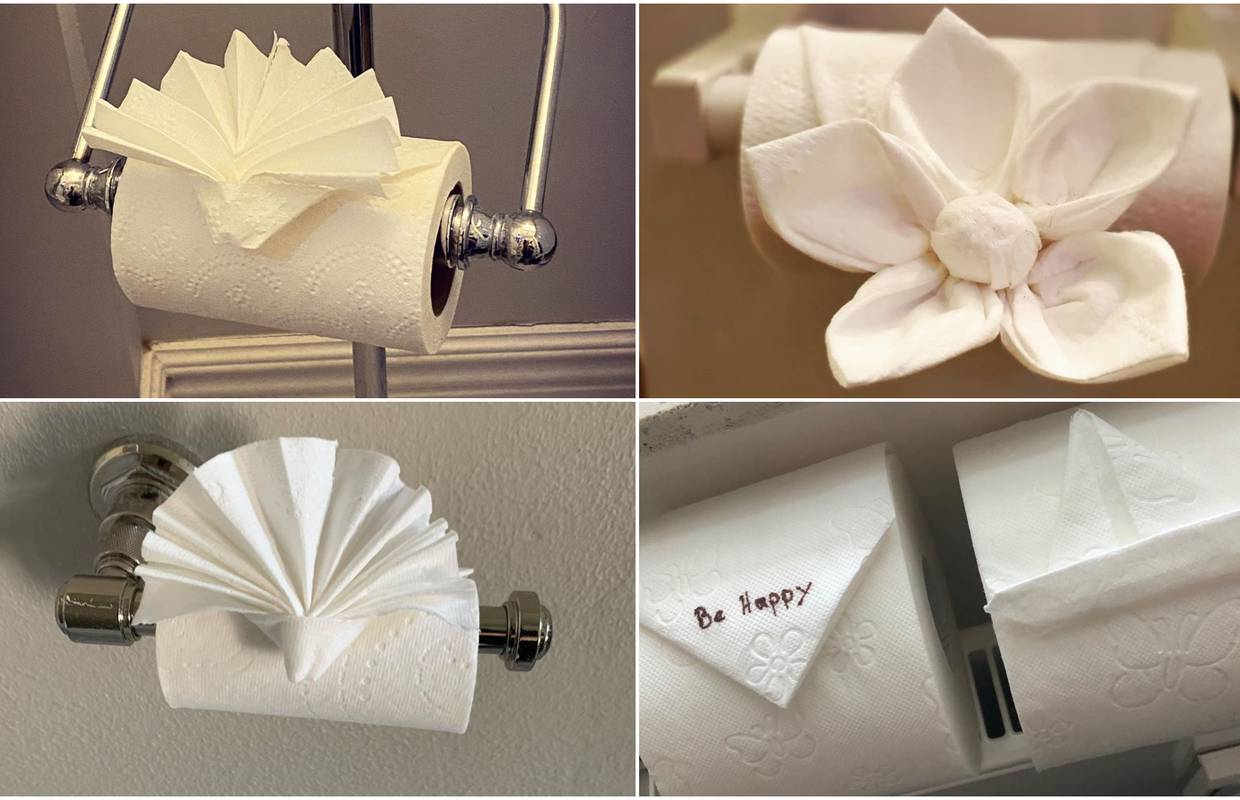 Novi hit: Ljudi su počeli raditi origami od toaletnog papira