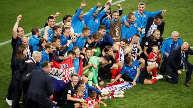 World Cup - Semi Final -  Croatia v England