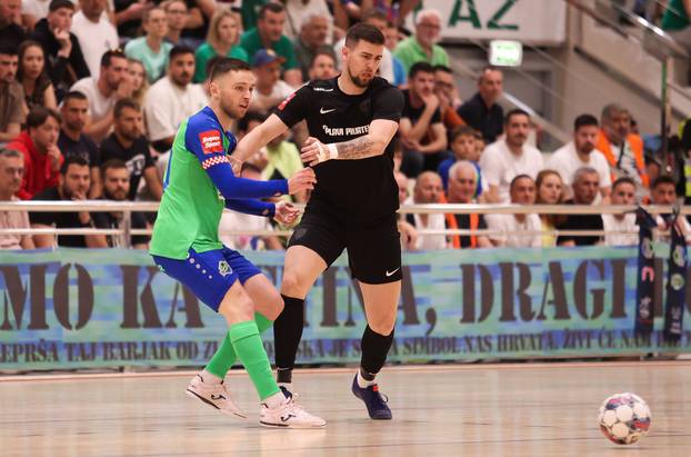 Omiš: 4. utakmica finala HMNL između Futsal Dinama i Olmissuma