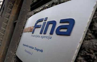 Fina: Krajem rujna blokirani računi 242 tisuće građana s dugom od 18,2 mlrd kuna