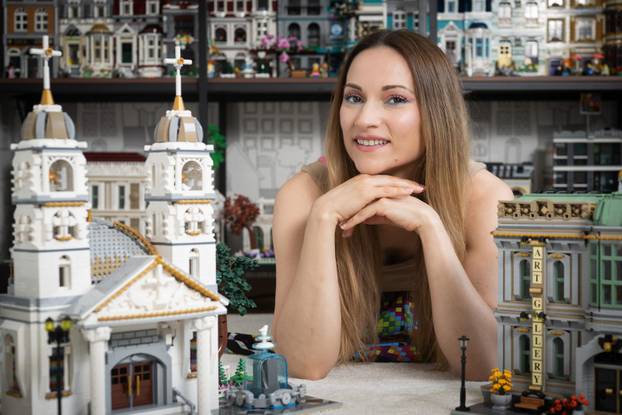 Zagreb: Pamela Ramljak izrađuje modularne građevine od LEGO kockica