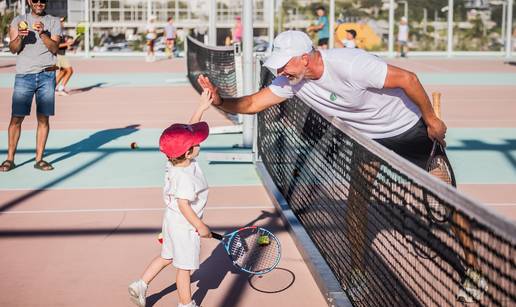 Na splitskim Firulama u tijeku je drugi tjedan kampa Tennis Summer by Goran Ivani&scaron;evi&cacute;
