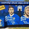 FOTO U Pre&ccaron;kom osvanuo grafit za dvije Dinamove legende!