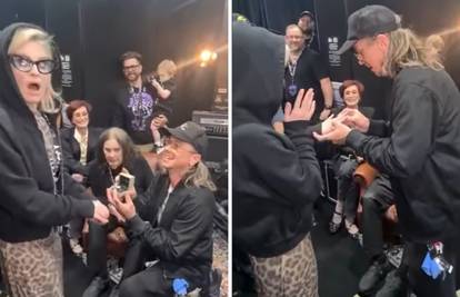 Kelly Osbourne se zaručila na zadnjem koncertu svog tate Ozzyja: Pogledajte snimku!