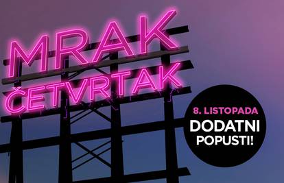 Četvrtak - ''mrak'' dan za shopping Dodatni popusti u Designer Outletu Croatia!