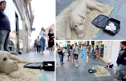 Putuje svijetom i radi skulpture od pijeska: Oduševio je i Hrvate