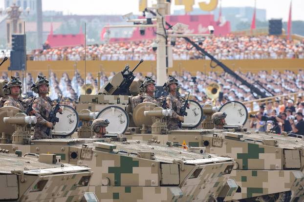 Military parade to mark the 80th anniversary of the end of World War Two, in Beijing