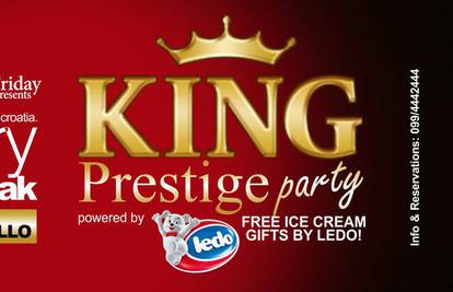 KING Prestige Party u petak u Galleryju na Unisex fridayju