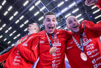 Dodjela medalja hrvatskoj rukometnoj reprezentaciji