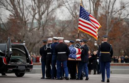 Državni pogreb Georgea H.W. Busha: Došli Trump, Obama...