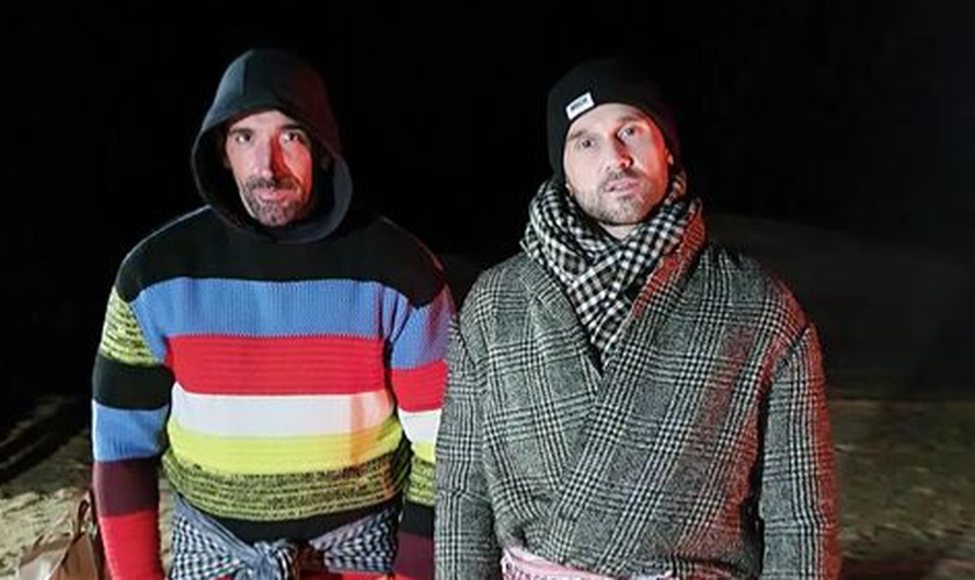 Luka Nižetić i Slavko Sobin Novu godinu dočekali skupa u pustinji