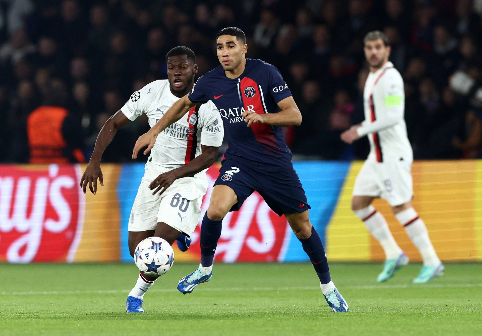 Champions League - Group F - Paris St Germain v AC Milan