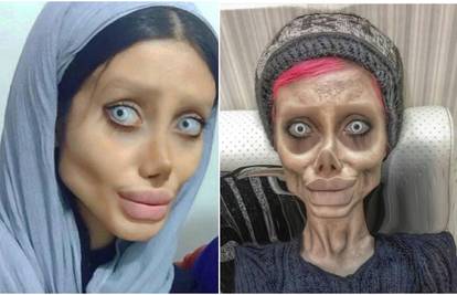 Iranska 'zombi' verzija Angeline Jolie izašla iz zatvora i po prvi put pokazala svoje pravo lice