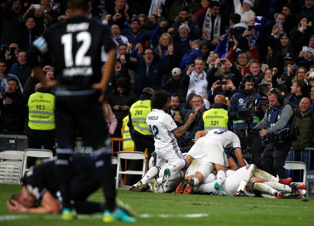 Football Soccer - Real Madrid v Deportivo Coruna - Spanish La Liga Santander  -Santiago Bernabeu stadium, Madrid