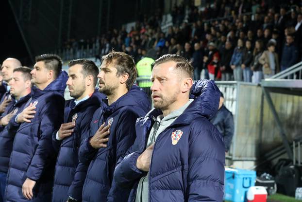 Rijeka: Kvalifikacijska utakmica između Hrvatske i Gruzije U-21 reprezentacije.