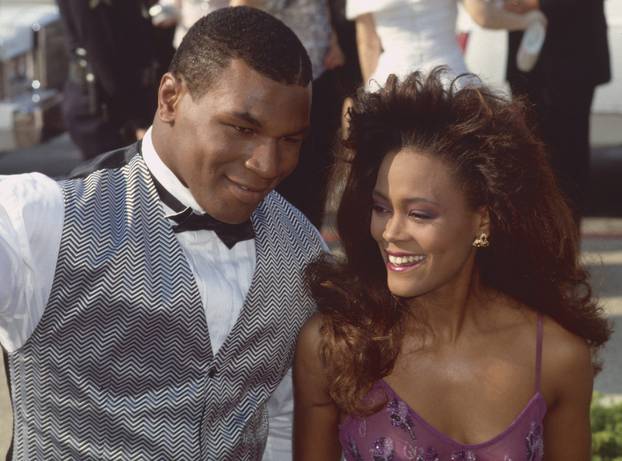 Mike Tyson and Robin Givens