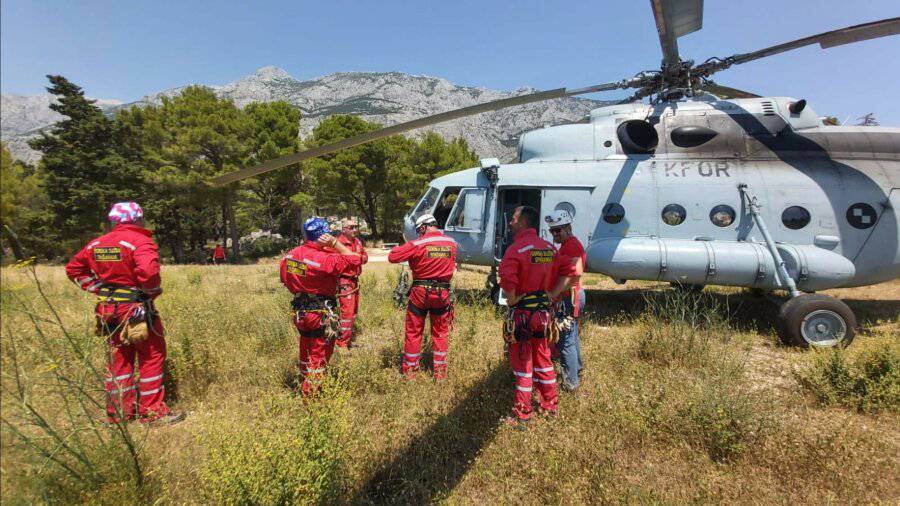 Čehinja se izgubila, spašavali ju HGSS i vojska helikopterom