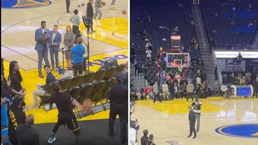 VIDEO Stephen Curry zabio koš s nevjerojatne udaljenosti! Pogledajte ovu majstoriju