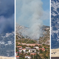 VIDEO Gori na Velebitu kod Karlobaga: 'Vatra se širi prema vrhu, stigla i dva kanadera'