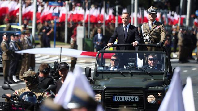 Poland's Armed Forces Day celebrations, in Warsaw