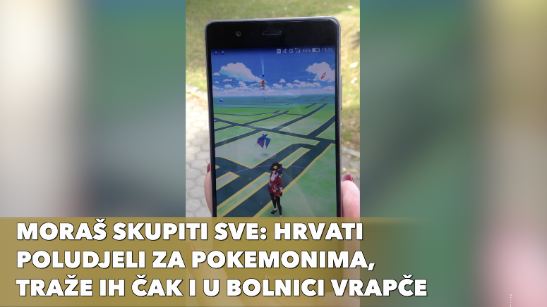 Totalno poludjeli: Hrvati love Pokemone u Vrapču i Katedrali