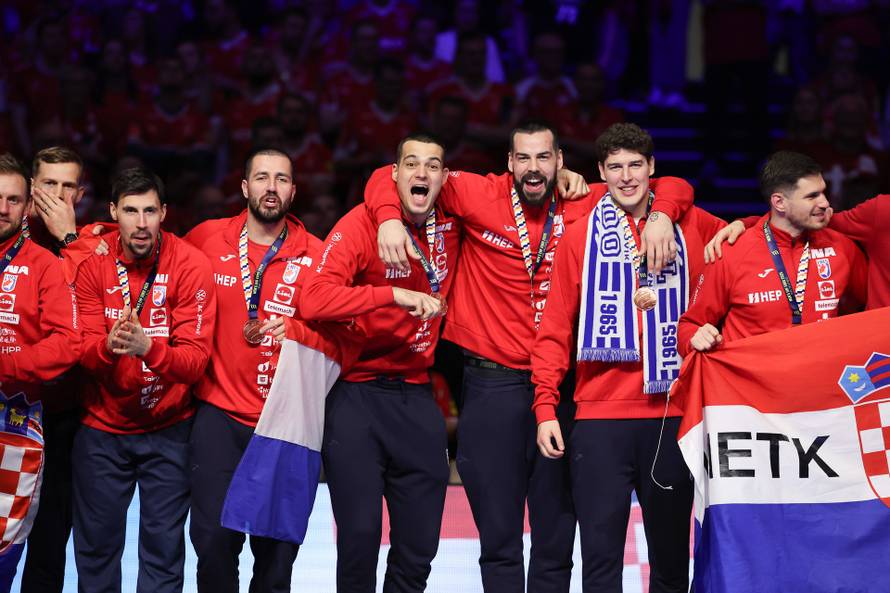 Dodjela medalja hrvatskoj rukometnoj reprezentaciji