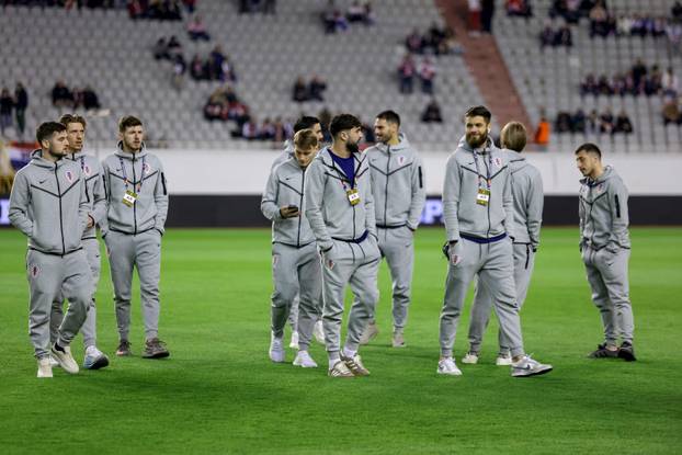 Prva utakmica četvrtfinala UEFA Lige nacija između Hrvatske i Francuske, obilazak stadiona