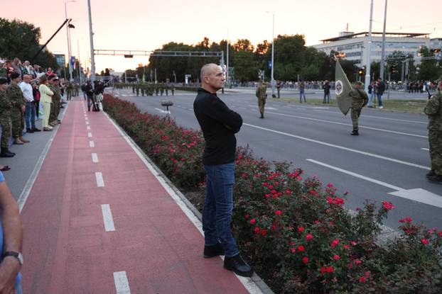 Zagreb: Generalna proba svečanog vojnog mimohoda