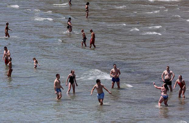 Split: Stigle najavljene visoke temperature