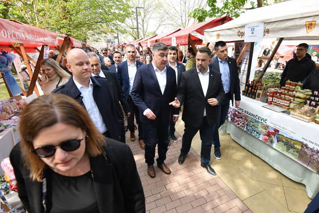 Predsjednik Milanović na manifestacijama u Koprivnici