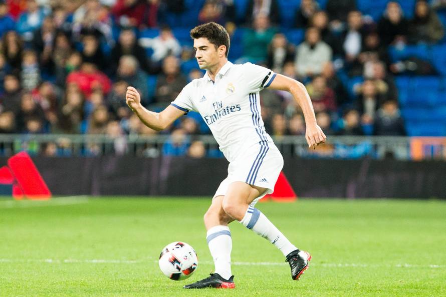 Match  of "Copa del Rey" between Real Madrid and Cultural Leonesa at Santiago Bernabeu Stadium