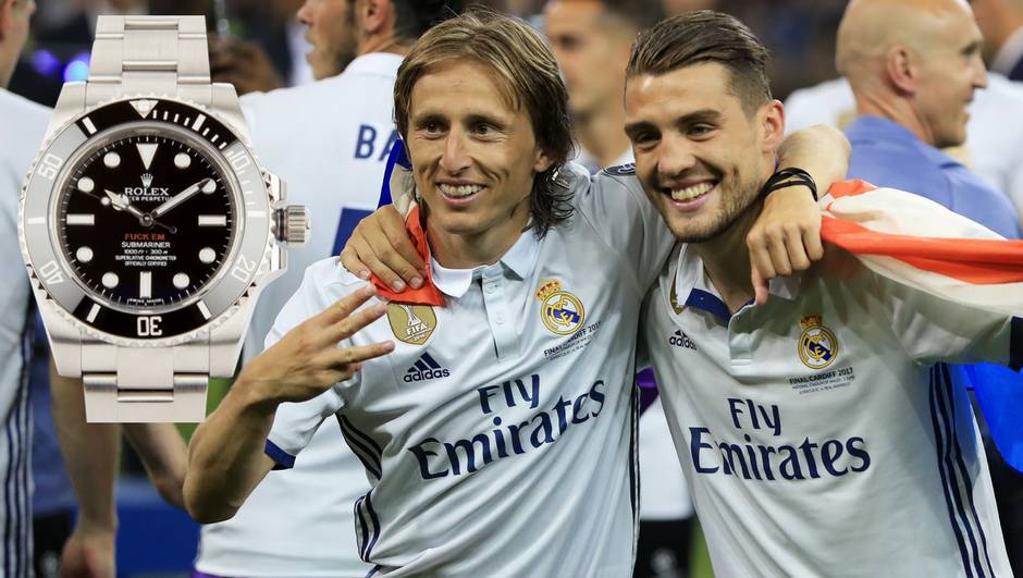 Real časti! Modrić i Kovačić su dobili satove od 180.000 kuna