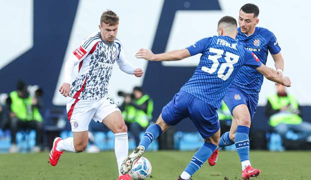 Zagreb: Utakmica Dinama i Hajduka u 24. kolu Prve HNL