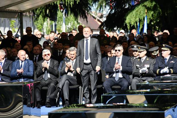 Okučani:  Obilježavanje 31. obljetnice vojno-redarstvene operacije "Bljesak"