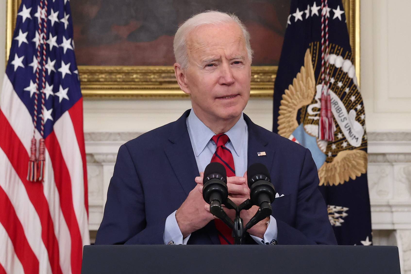  U.S. President Joe Biden comments on the shooting in Colorado at the White House in Washington