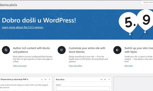 Kako kreirati svoju prvu WordPress stranicu?