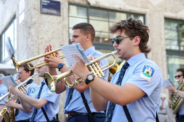 Proslava Dana grada Zagreba, glazbena kontrola Zagrebačkog orkestra ZET-a.