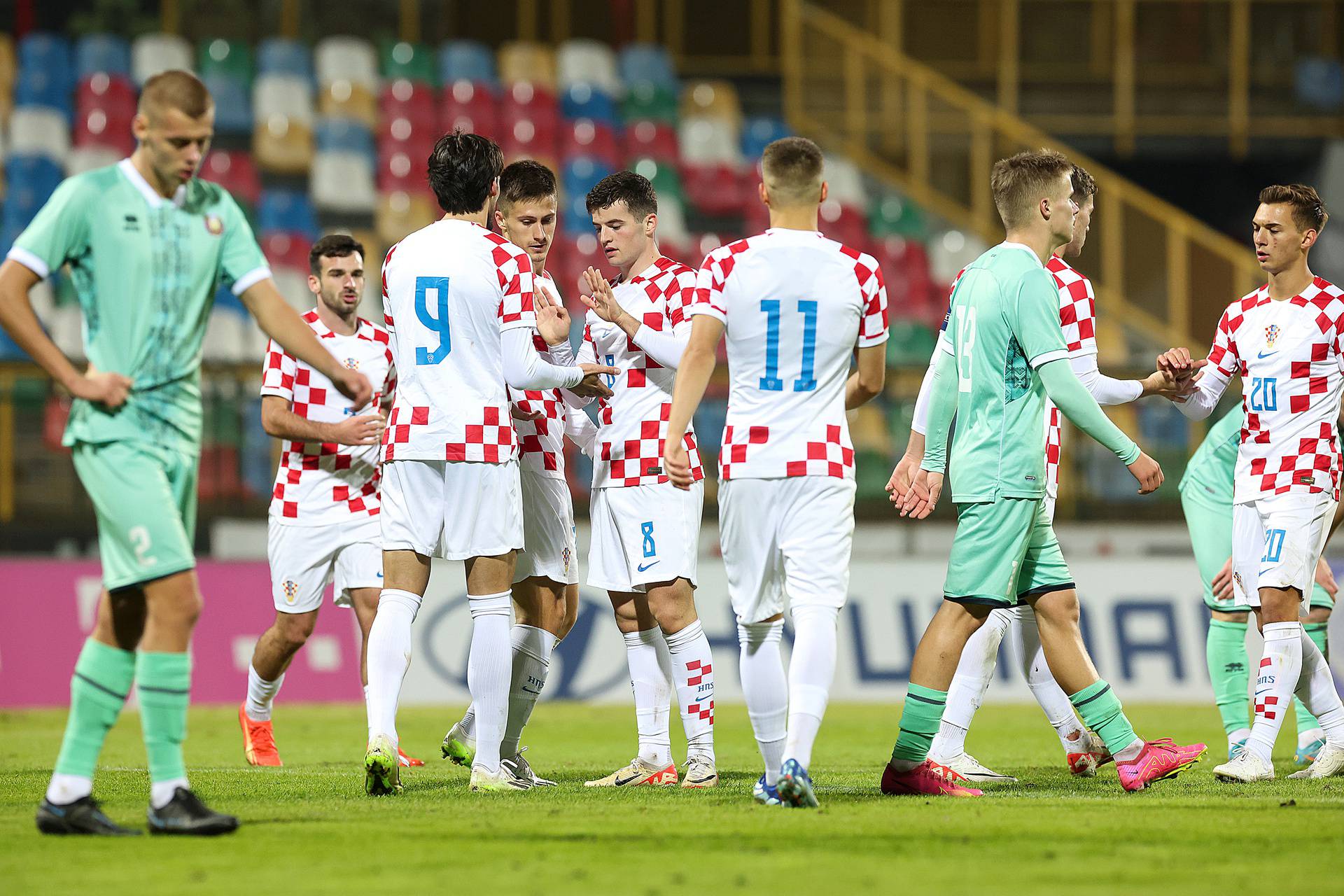 Velika Gorica:  Mladi vatreni slavili protiv Bjelorusije