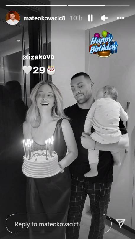 Izabel Kovačić je 29. rođendan proslavila u pidžami kod kuće