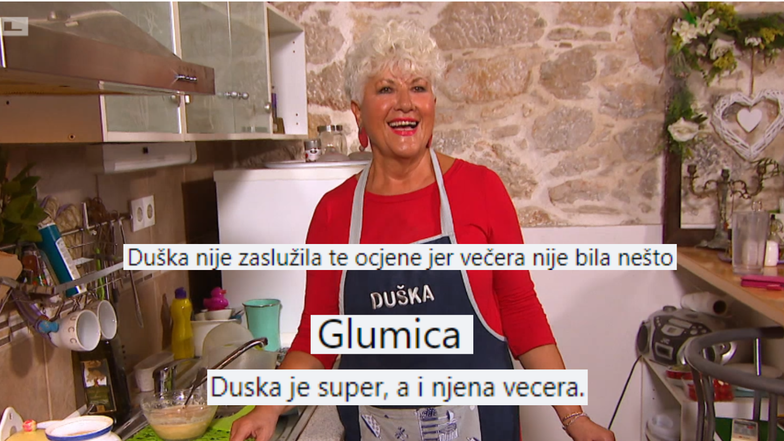 Gledateljstvo je podijeljeno oko Duške. Jedni je hvale, dok drugi nisu oduševljeni: 'Ma glumica!'