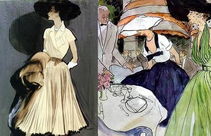 Puno prije fotografije: Kako je modna ilustracija promijenila svijet predstavljanja odjeće