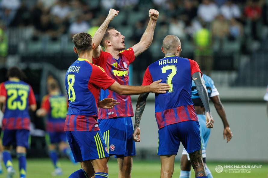 Zira - Hajduk 1-1: Sjajna akcija Kalika i Hrgovića spasila 'bile', u Splitu će morati igrati bolje