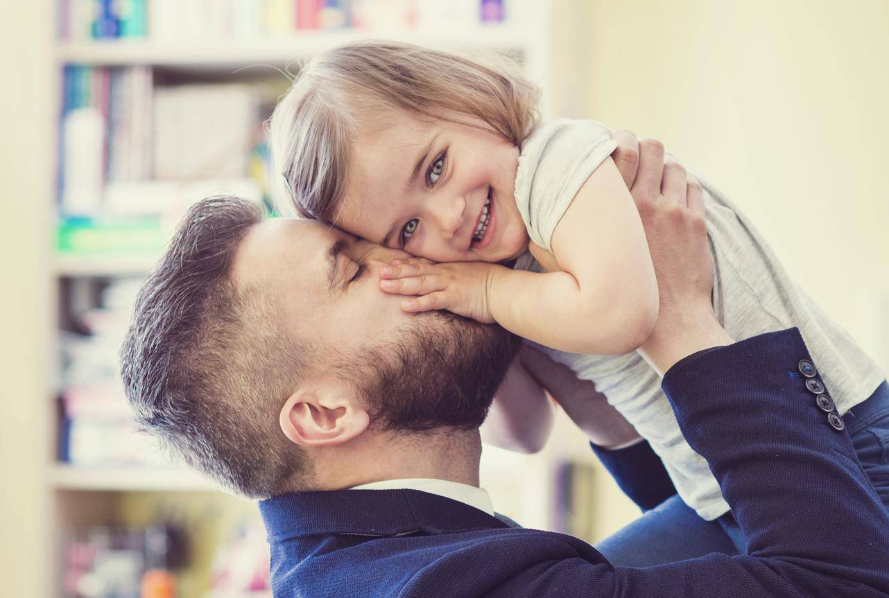 Father and daughter