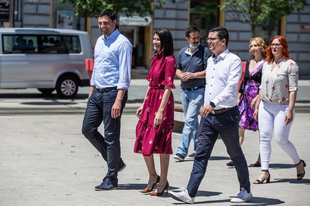 Osijek: Članovi RESTART koalicije družili se s građanima u 4. izbornoj jedinici